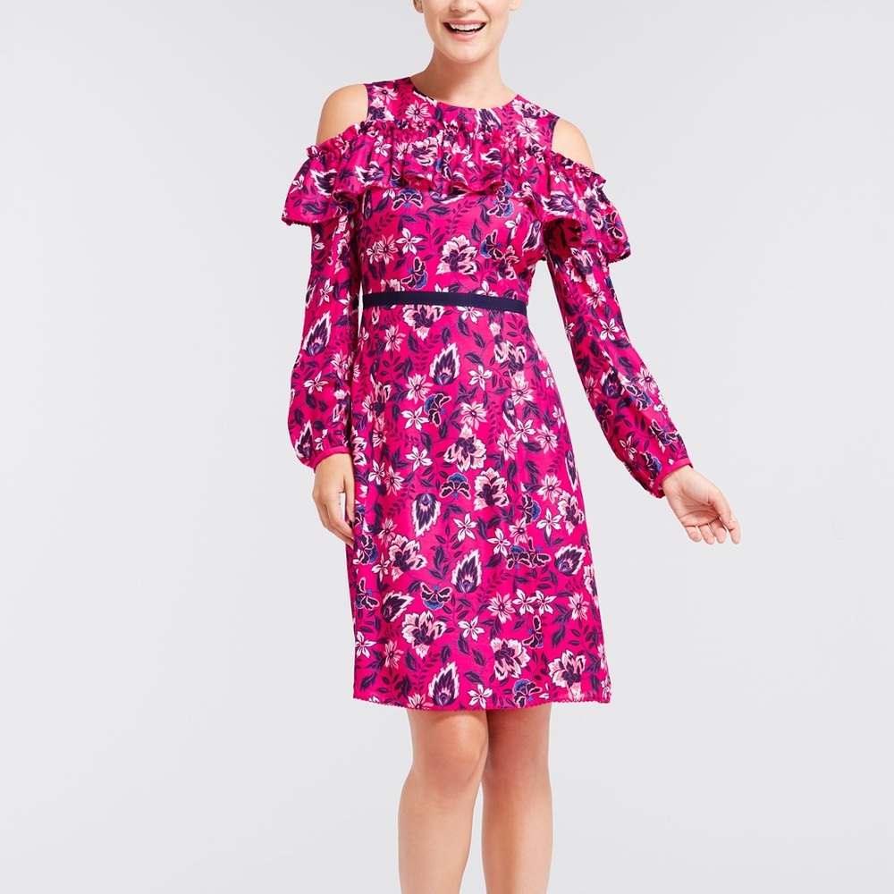 Draper James cold shoulder dress